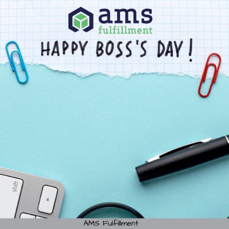 Thanks AMS Bosses!! It’s National BOSS Appreciation Day! AMS Fulfillment